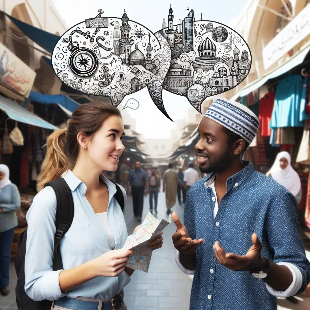 Representation of Navigating Language Barriers as an Expat
