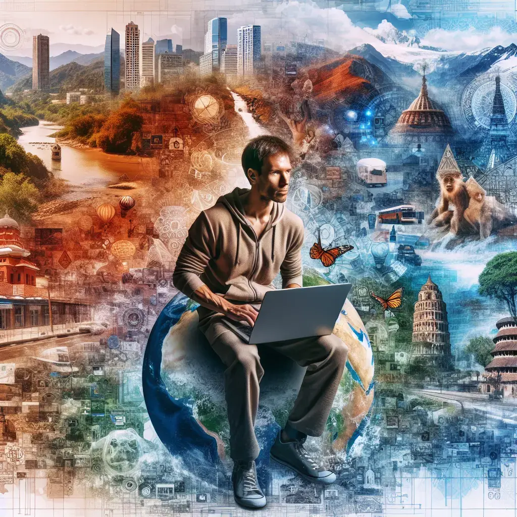 Representation of Digital Nomad's Top Living Destinations: Insights from Pieter Levels, a Developer Who Explored 40 Countries